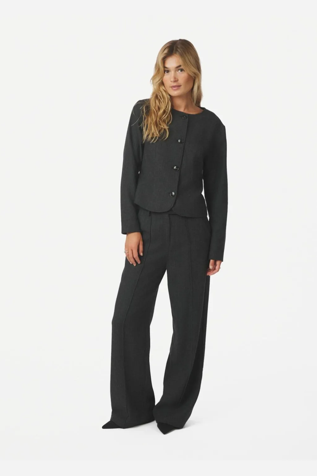 Nnsury Herringbone Pants 166366