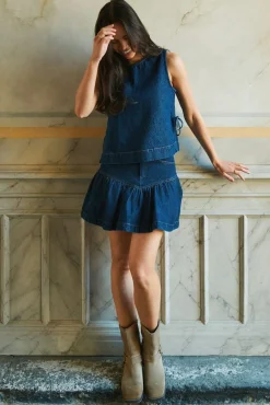 Nnsvetlana Denim D Top 169357