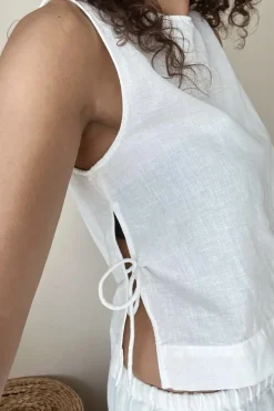 Nnsvetlana Linen Top