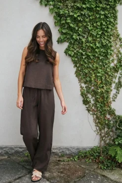 Nnsvetlana Linen Top 159947