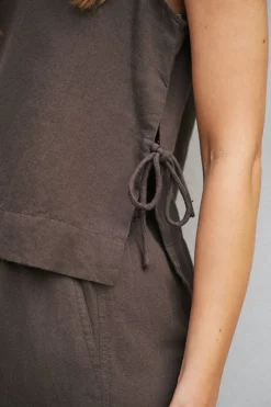 Nnsvetlana Linen Top 159947
