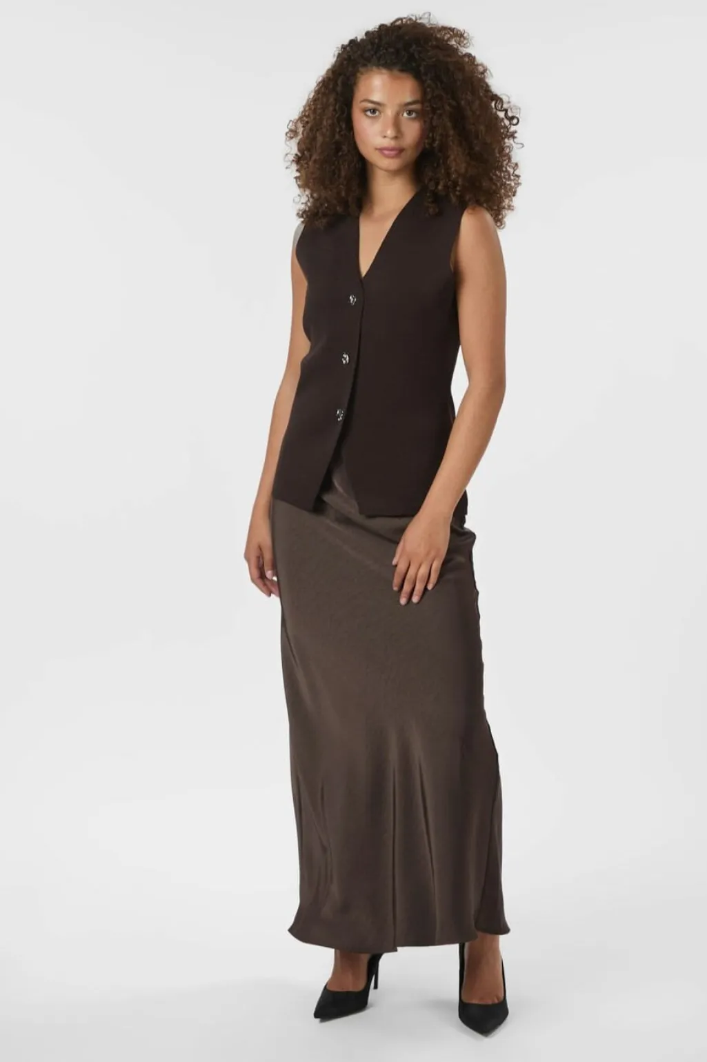 Nnsway Smooth Knit Waistcoat 164704