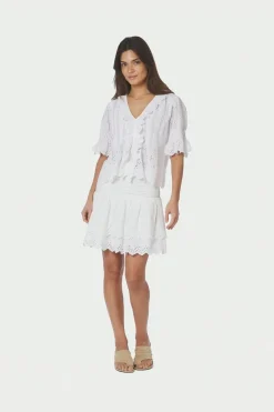 Nntalise Emb Blouse 168711