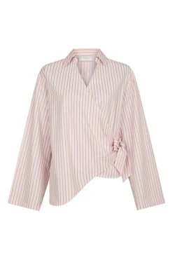 Nntifuna Stripe Wrap Shirt 167535