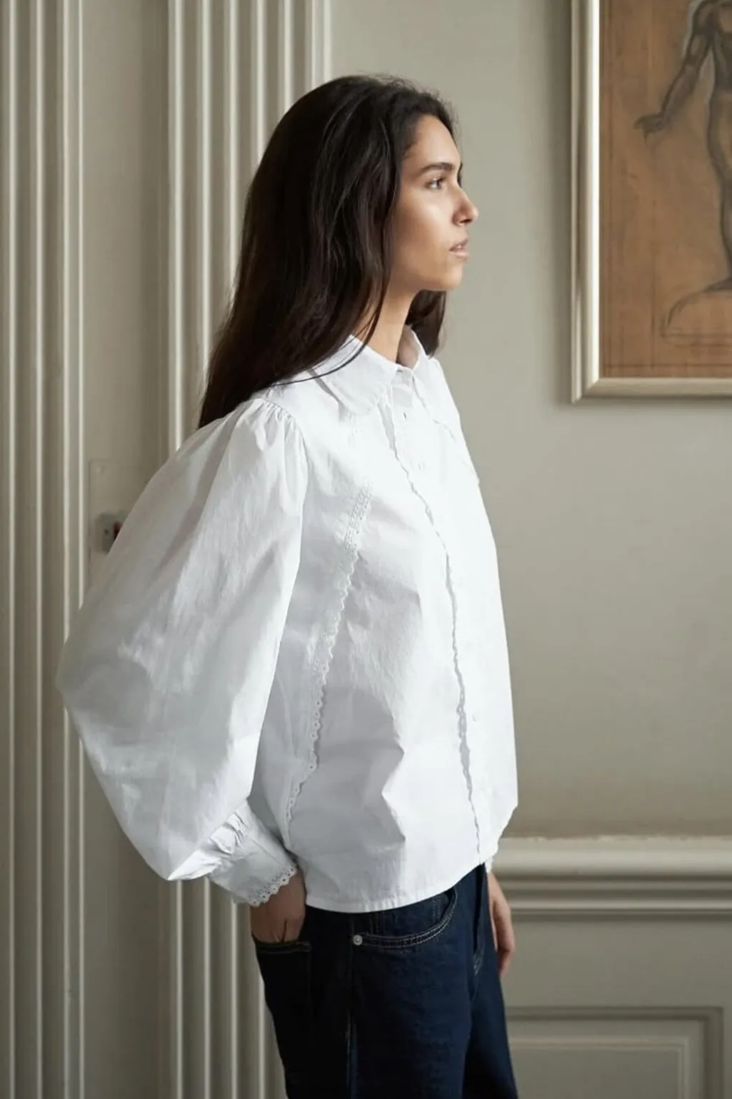 Nntilly C Poplin Shirt 163534