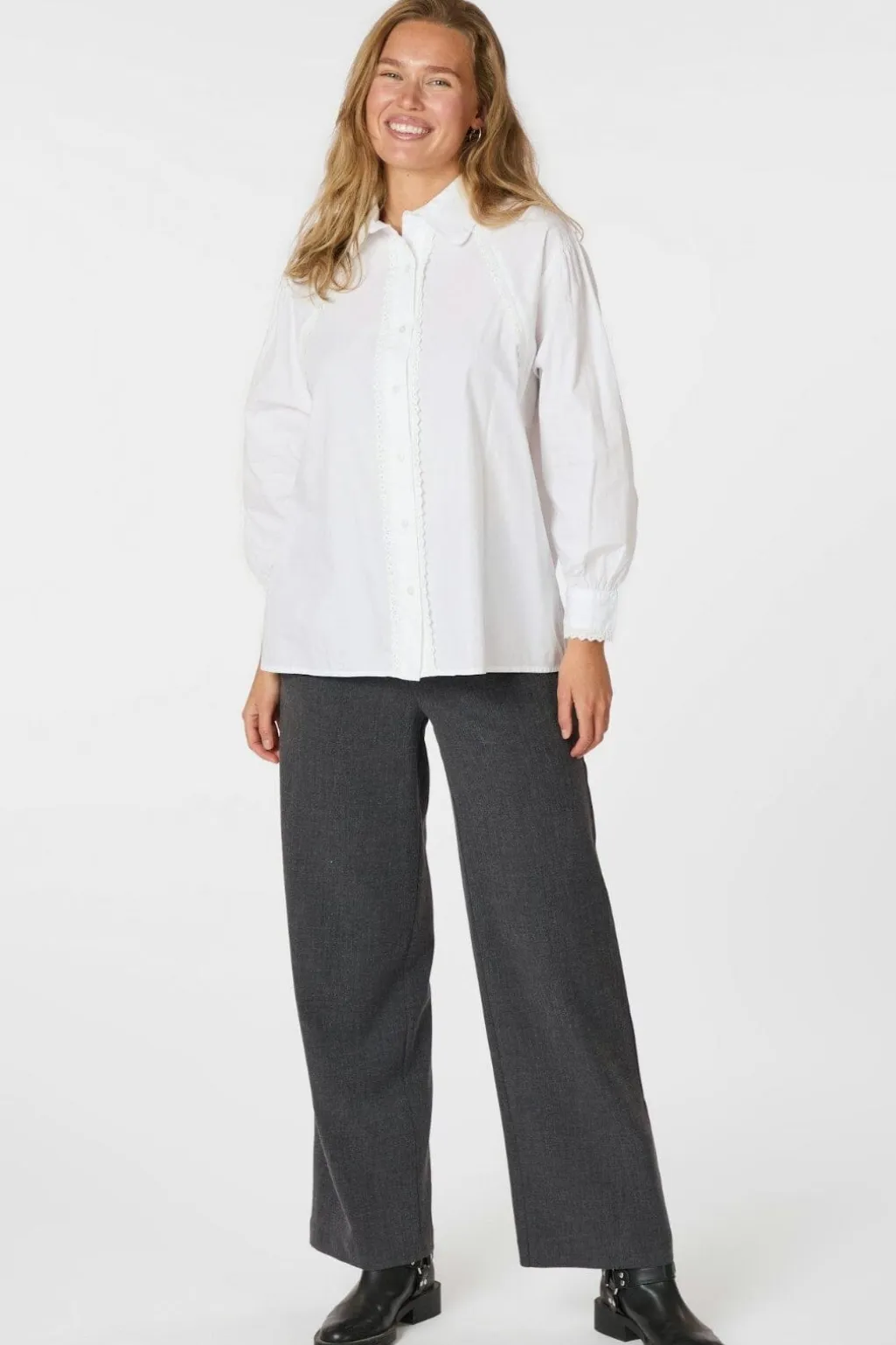 Nntilly C Poplin Shirt 163534