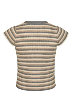 Nntirra Simple Stripe Knit Top 166630