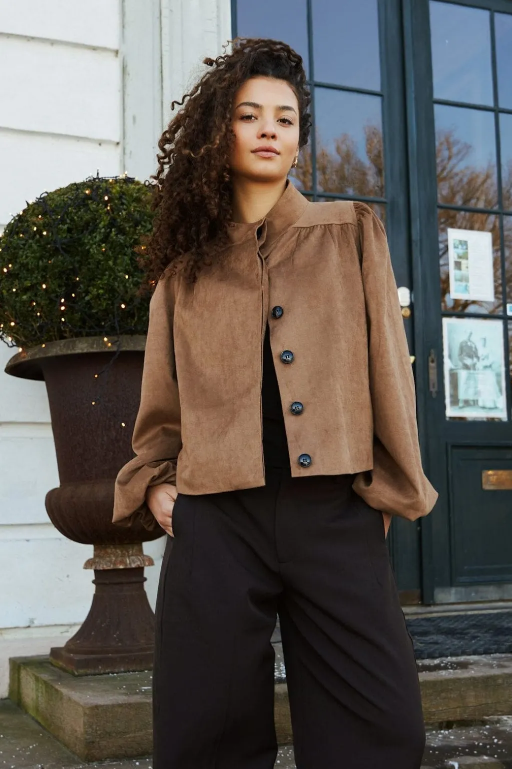 Nntirsa Faux Suede Jacket 168389