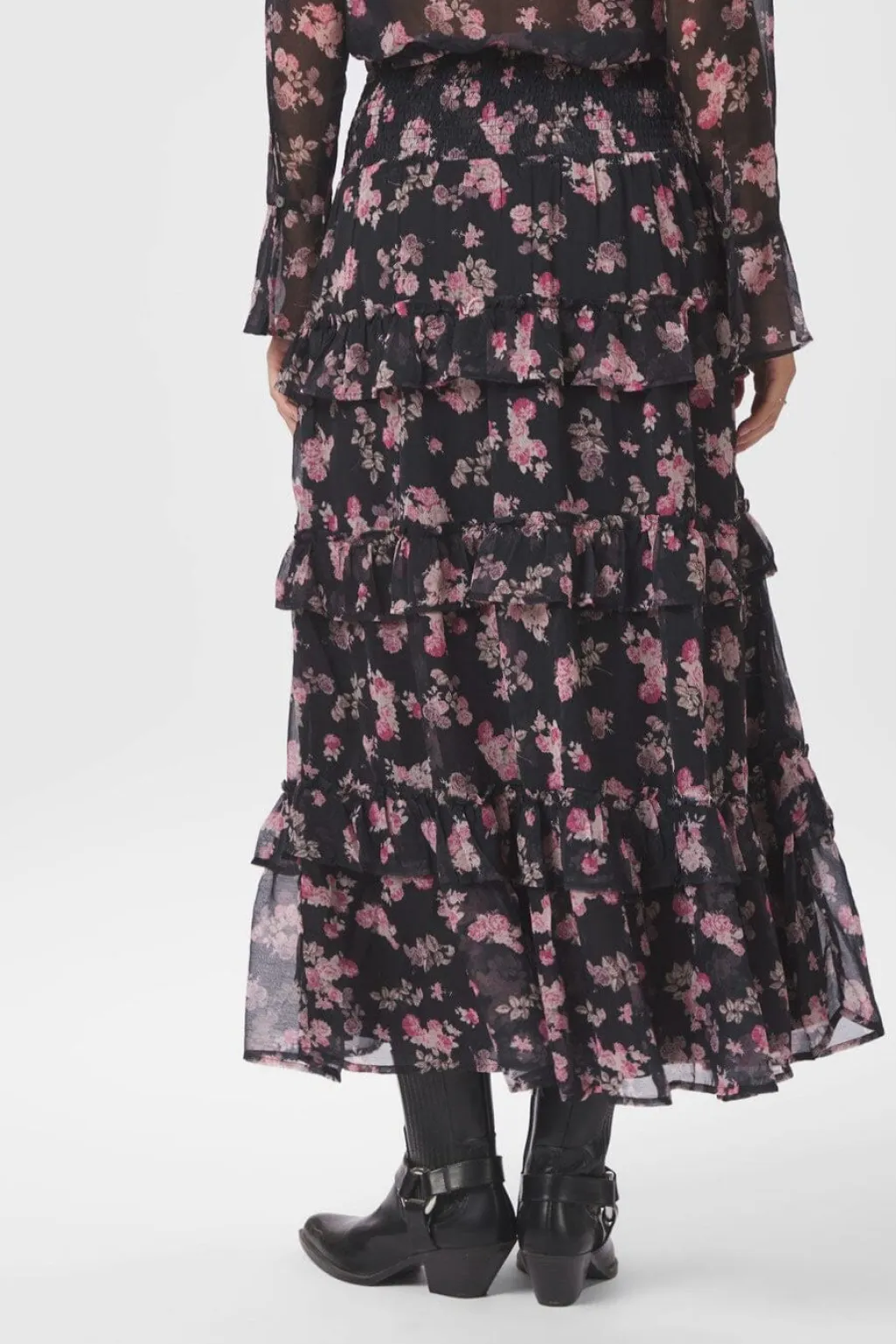 Nntoddy Marigold Print Skirt 165526