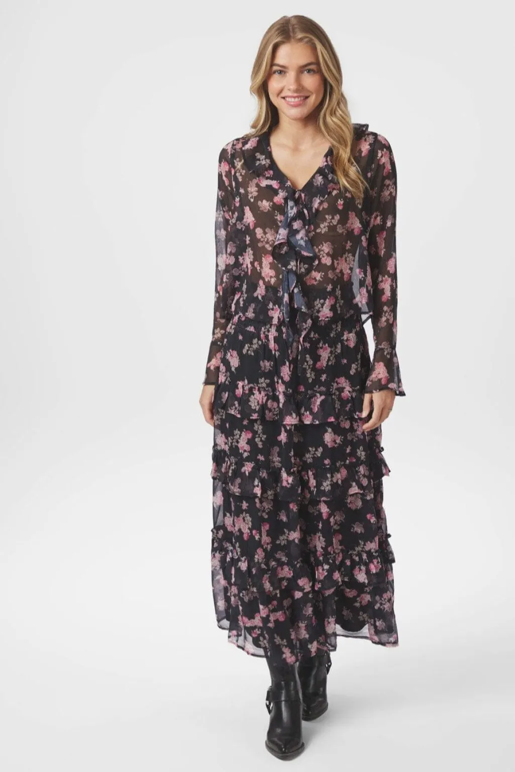 Nntoddy Marigold Print Skirt 165526