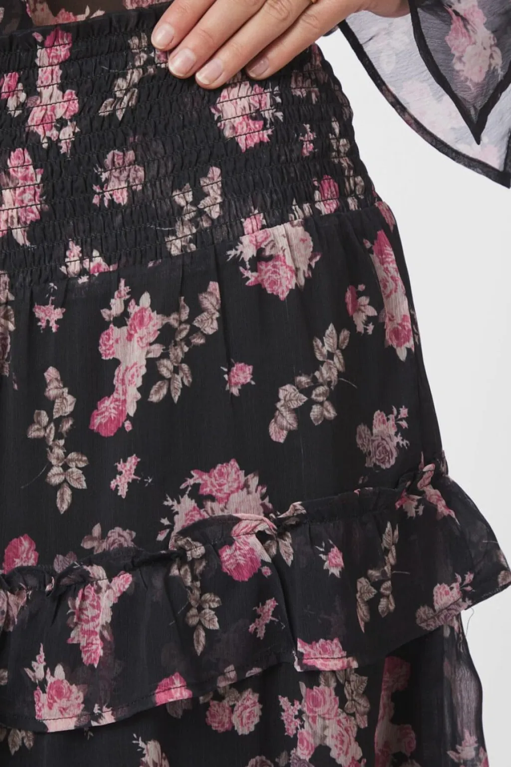 Nntoddy Marigold Print Skirt 165526