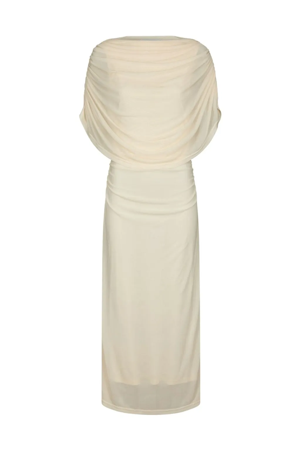 Nntottuna Long Drapy Mesh Dress 168451