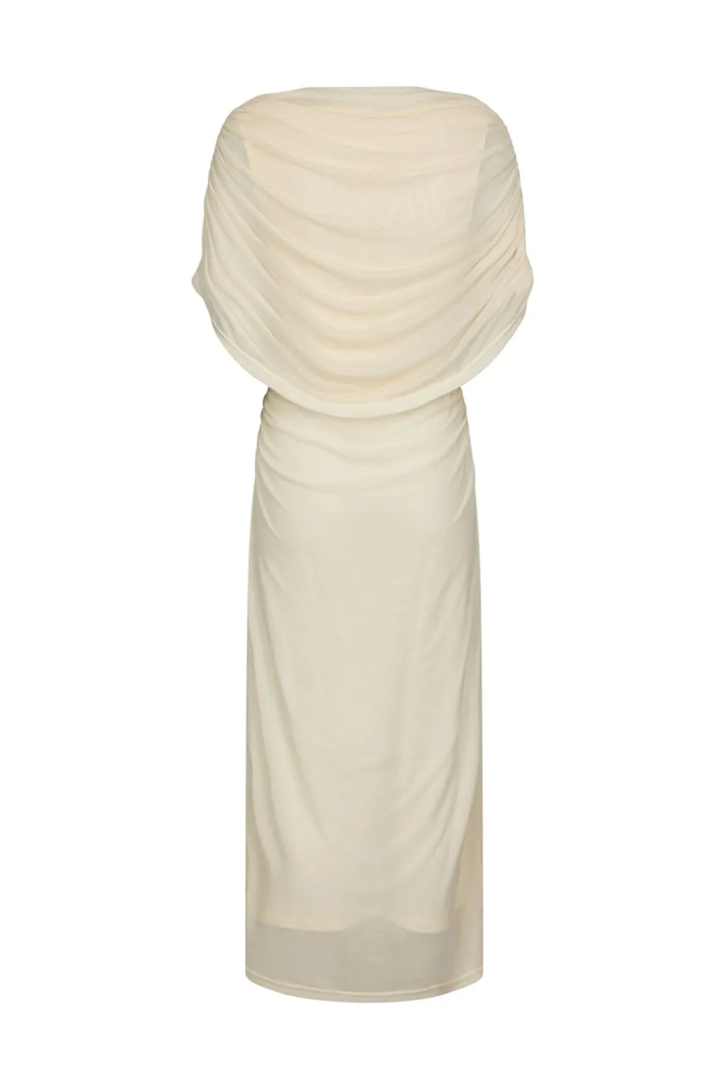 Nntottuna Long Drapy Mesh Dress 168451