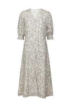 Nnvalley Structure Flower Dress 167925