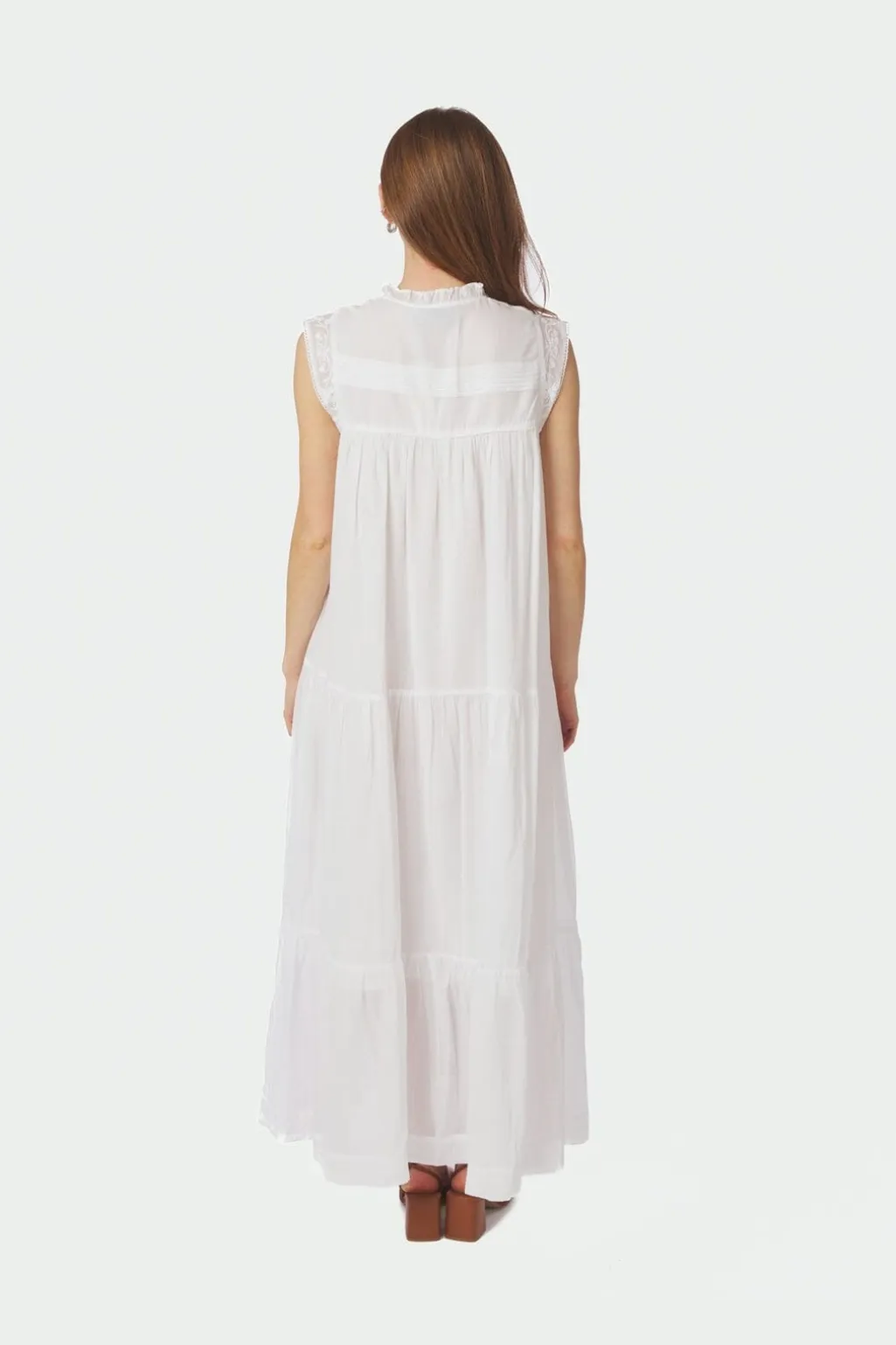 Nnveana S Voile Maxi Dress 169064
