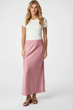 Nnvicky Heavy Sateen Skirt 159588