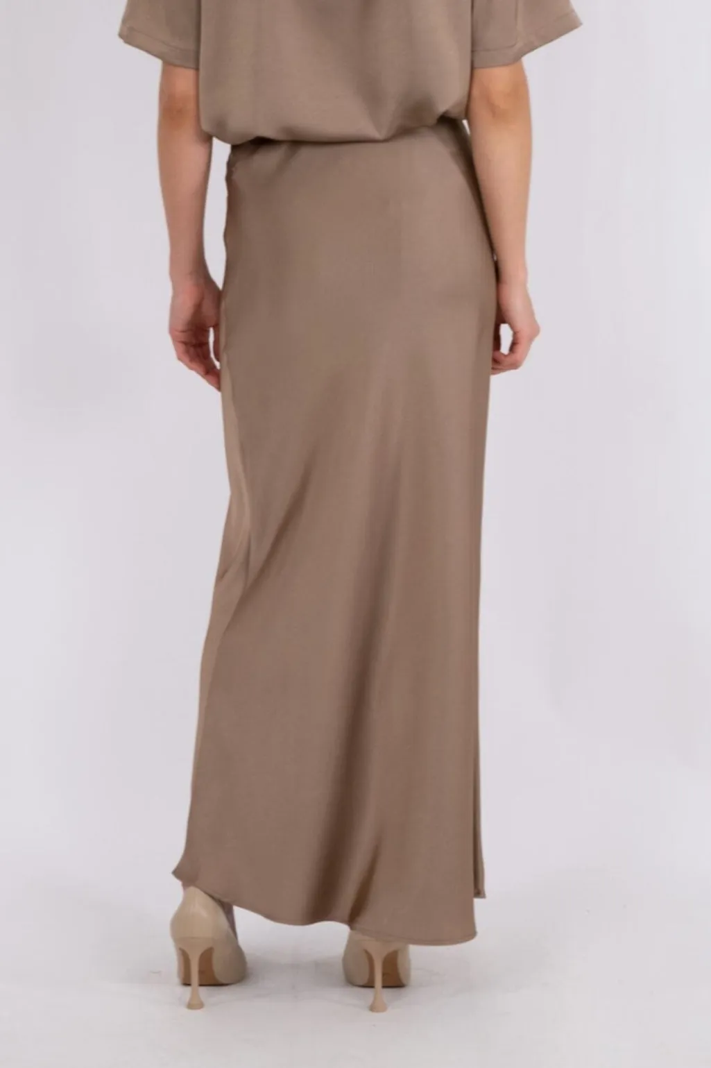 Nnvicky Heavy Sateen Skirt