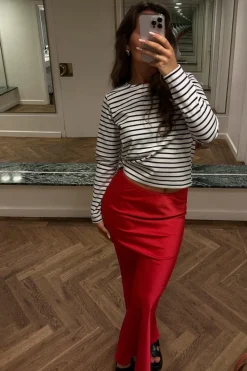 Nnvicky Heavy Sateen Skirt