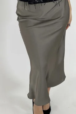 Nnvicky Heavy Sateen Skirt