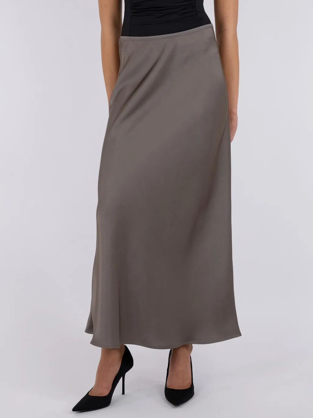 Nnvicky Heavy Sateen Skirt
