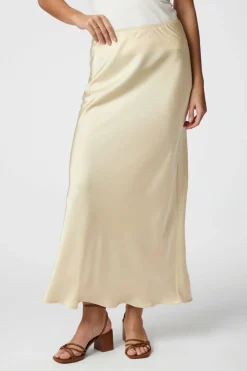 Nnvicky Heavy Sateen Skirt 159588
