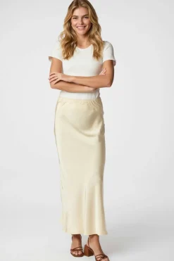 Nnvicky Heavy Sateen Skirt 159588