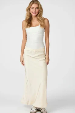 Nnviso Heavy Sateen Skirt 165067
