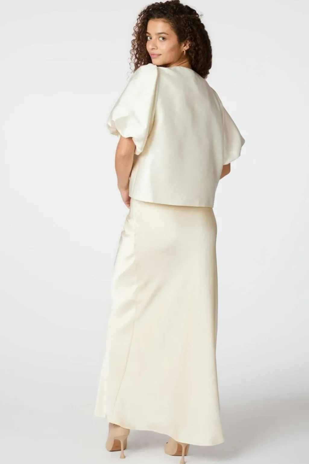 Nnviso Heavy Sateen Skirt 165067