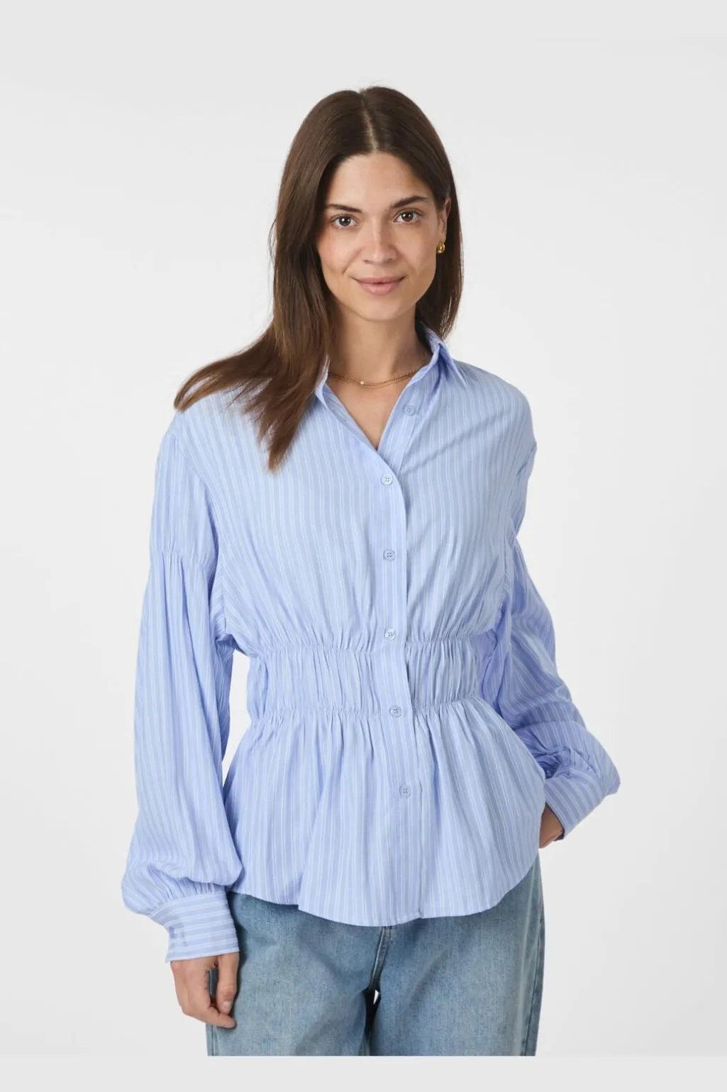 Nnwales Stripe Shirt 166278