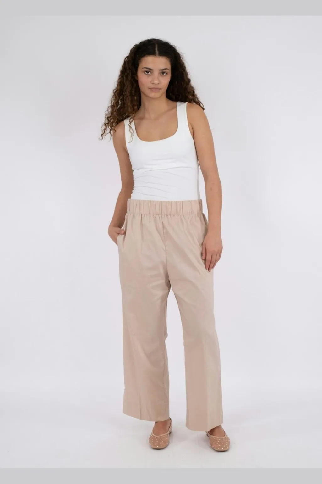 Nnyana Poplin Pants 157270