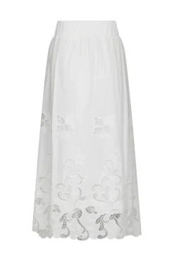 Nnyara Long Emb Skirt 168438