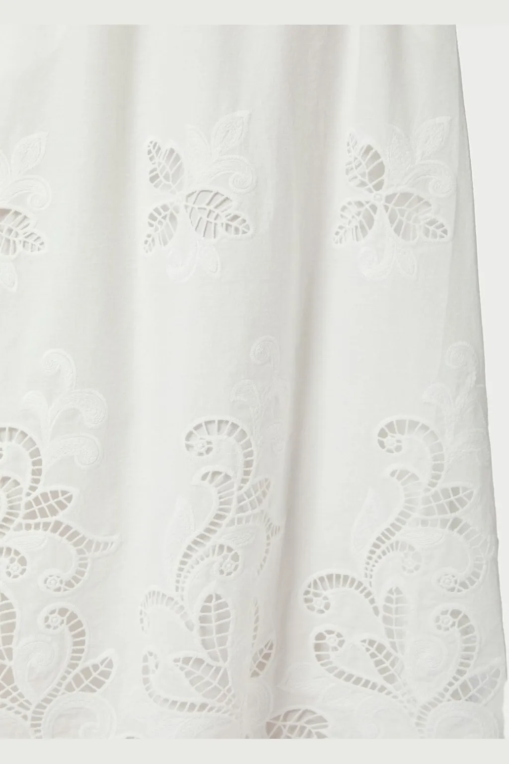 Nnyara Long Emb Skirt 168438