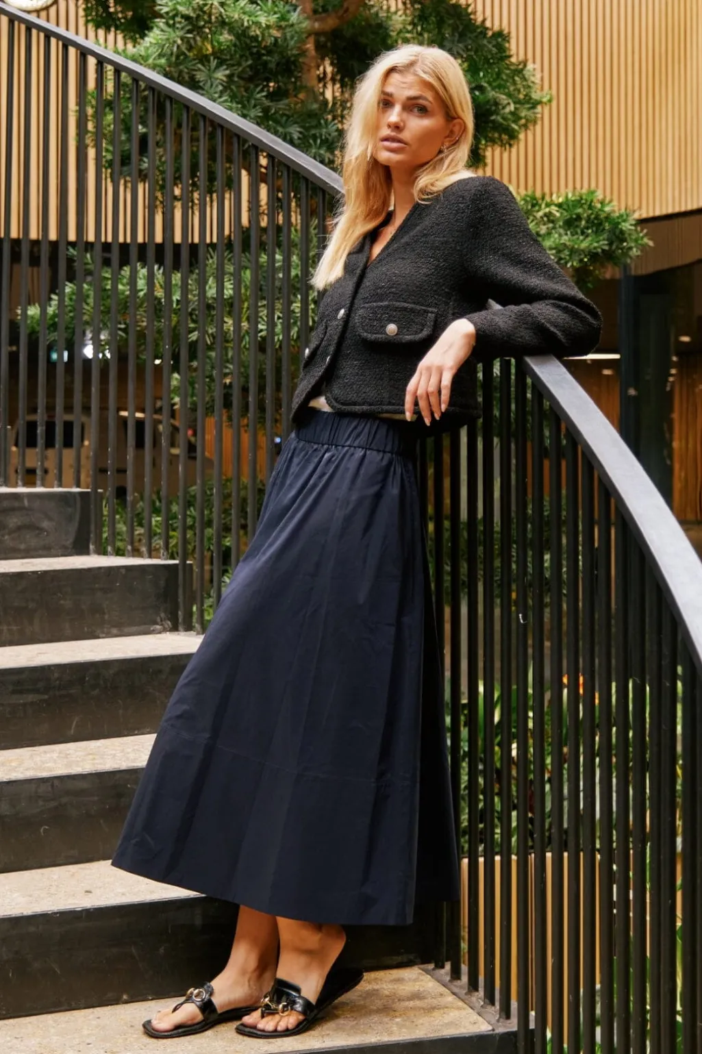 Nnyara Poplin Skirt