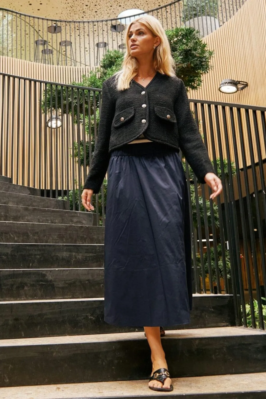 Nnyara Poplin Skirt