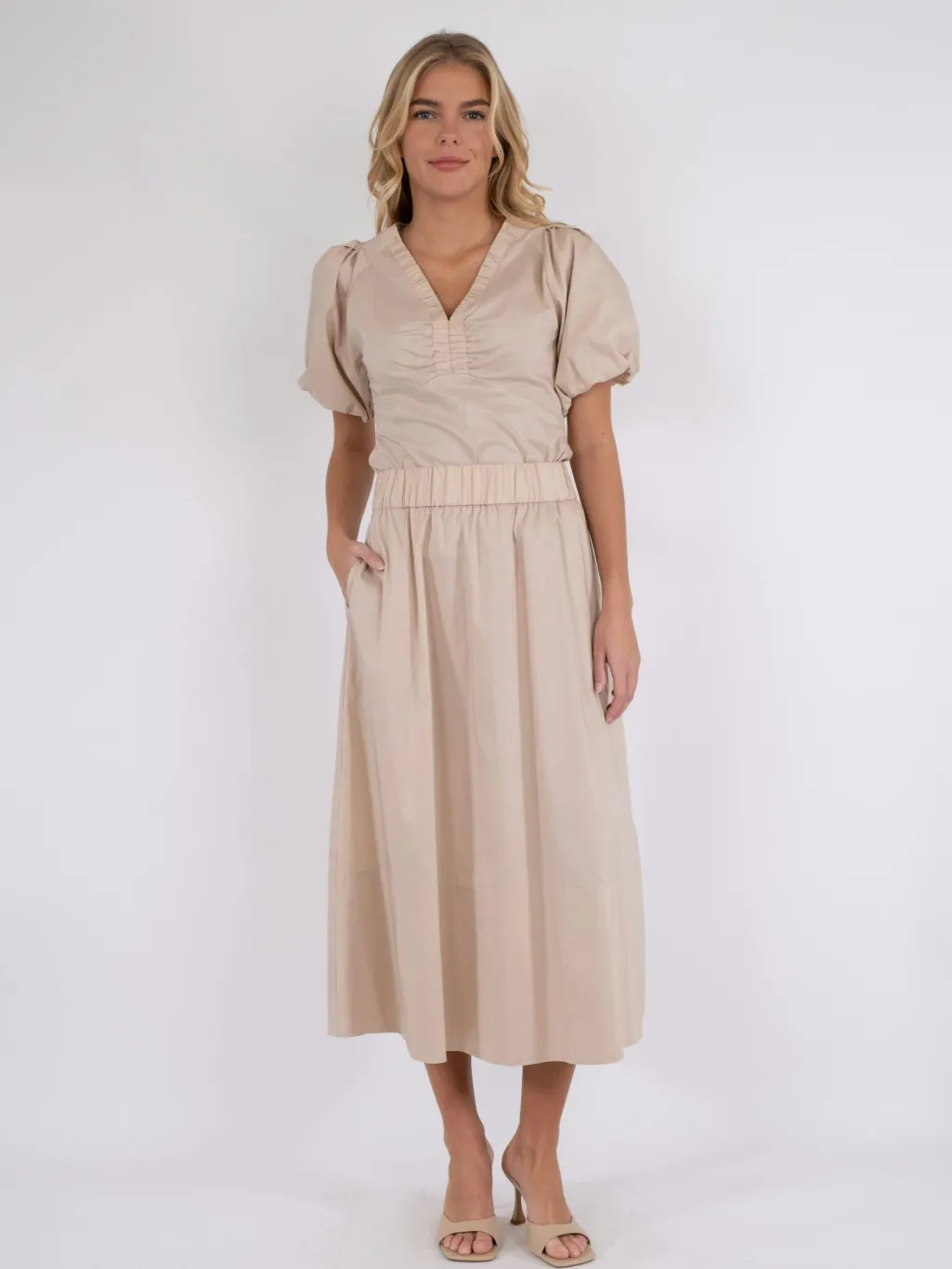 Nnyara Poplin Skirt