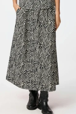 Nnyara Zebra Long Skirt 164709