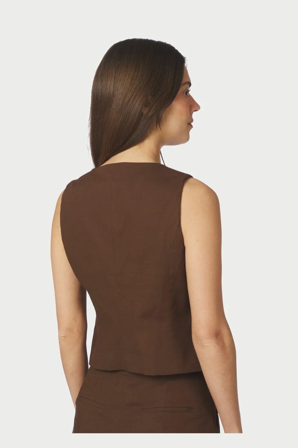 Nnyula Linen Waistcoat 165181