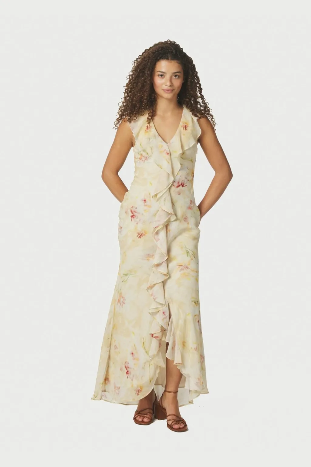 Nnzella Chiffon Print Dress 167616