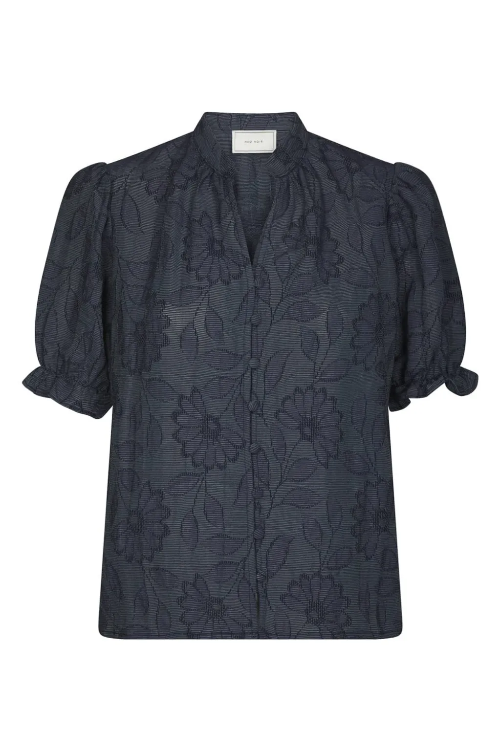 Nnzika Flower Stripe Blouse 168493