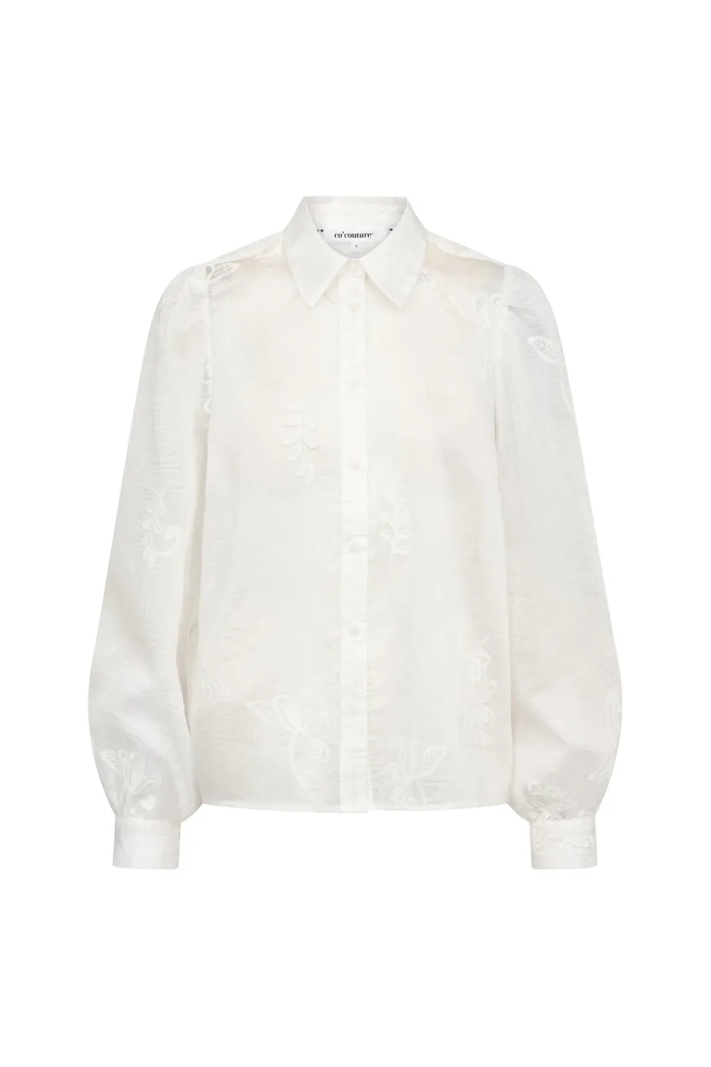 Novincc Emb Ls Shirt 45189