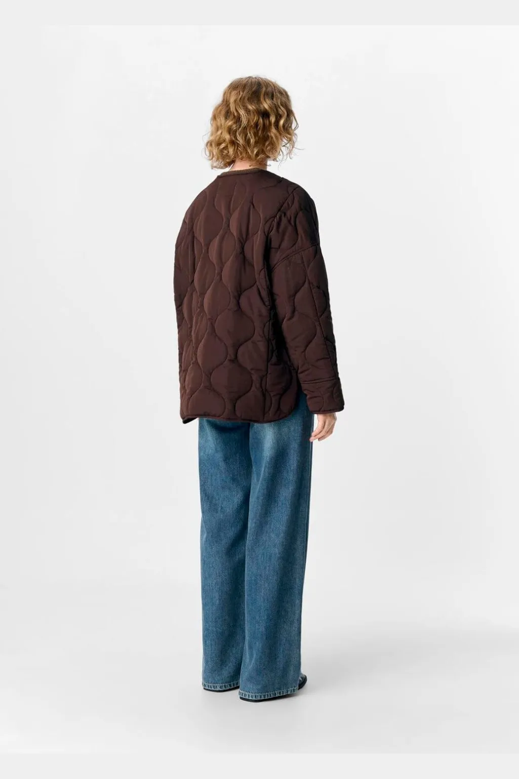 Objallie Ls Lo Quilted Jacket