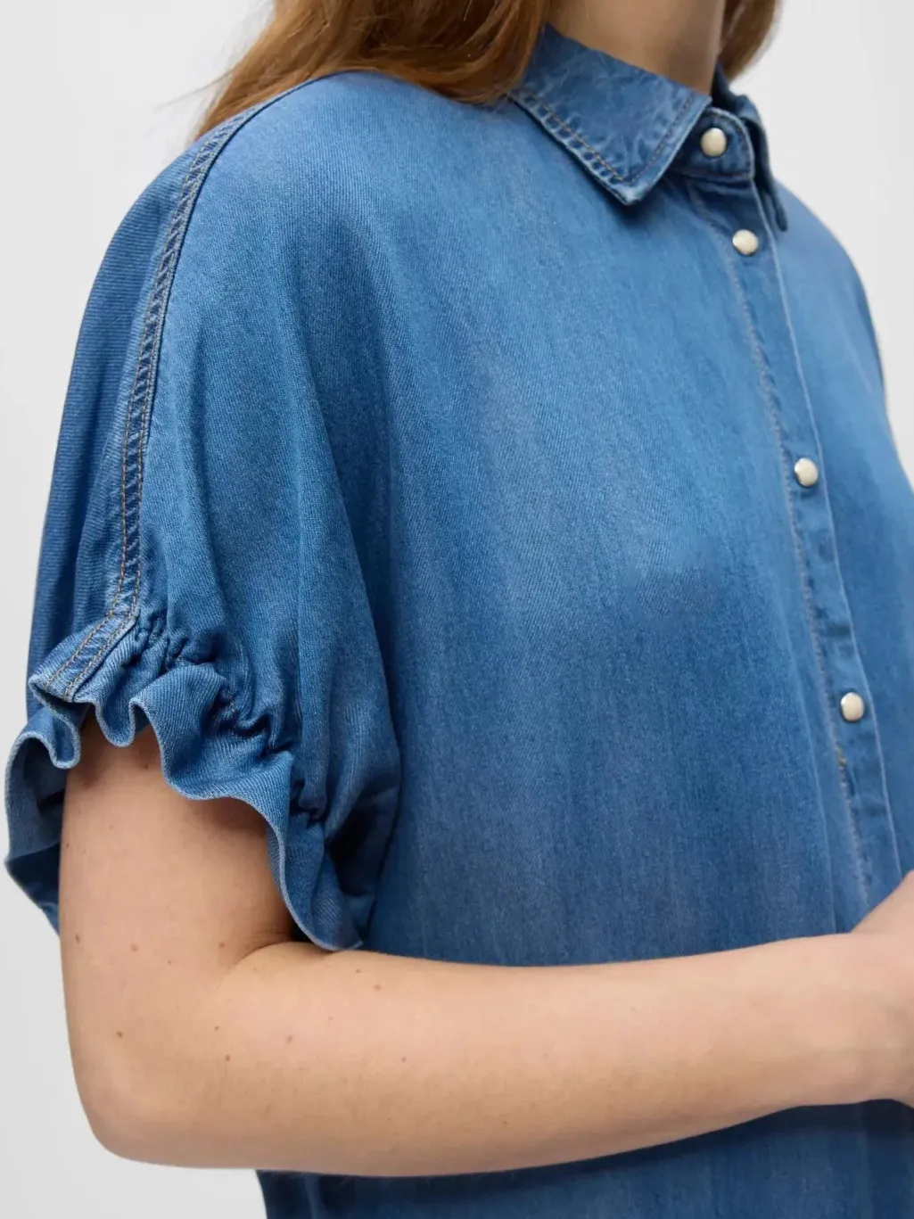 Objframe Tiana 2/4 Lo Denim Dress