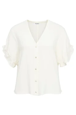 Objframe 2/4 V-Neck Re Top
