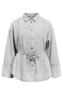 Objgail L/S Lo Denim Shirt 144