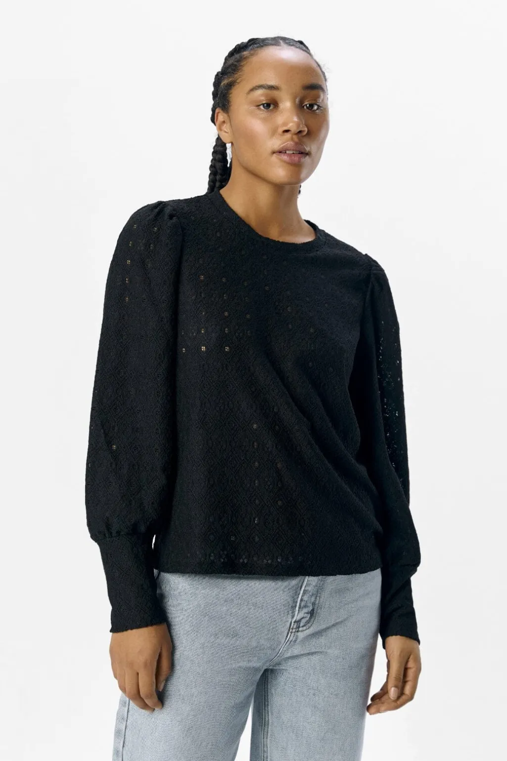 Objlaila L/S Re Top