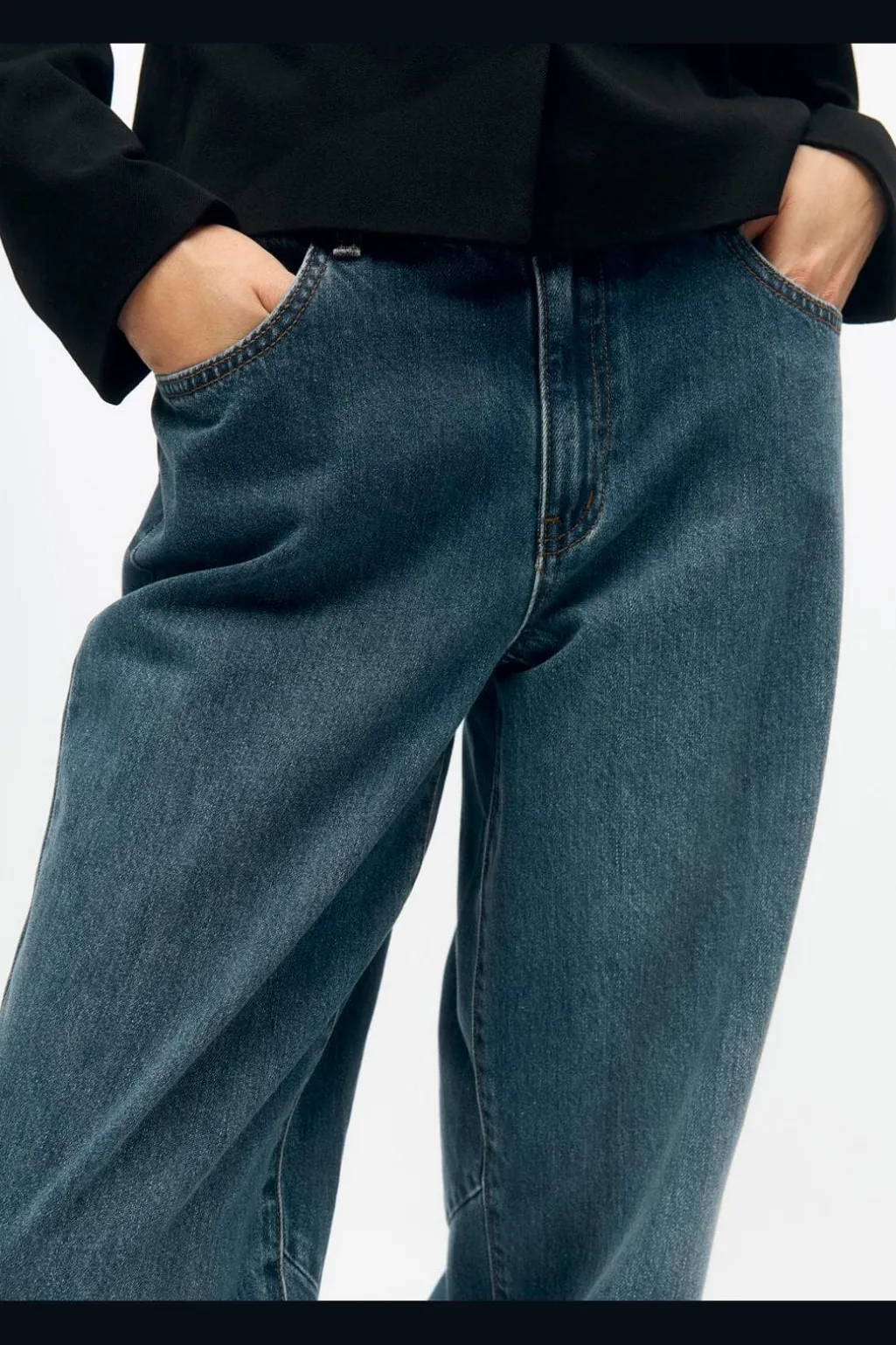Objmiu Zoe Barrel Ankle Jeans