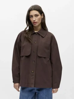 Objpaula Re L/S Trench Jacket