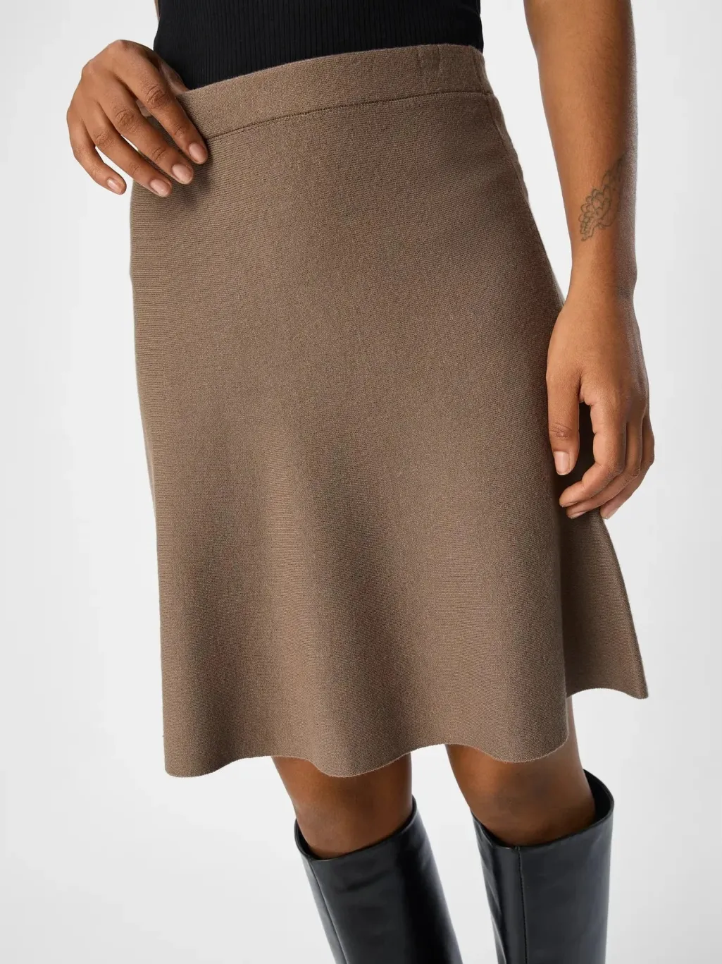 Objreynard Short Knit Skirt