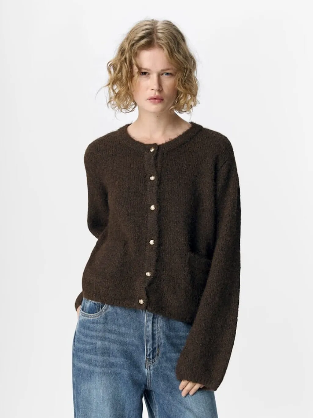 Objsaggia Re L/S Knit Cardigan