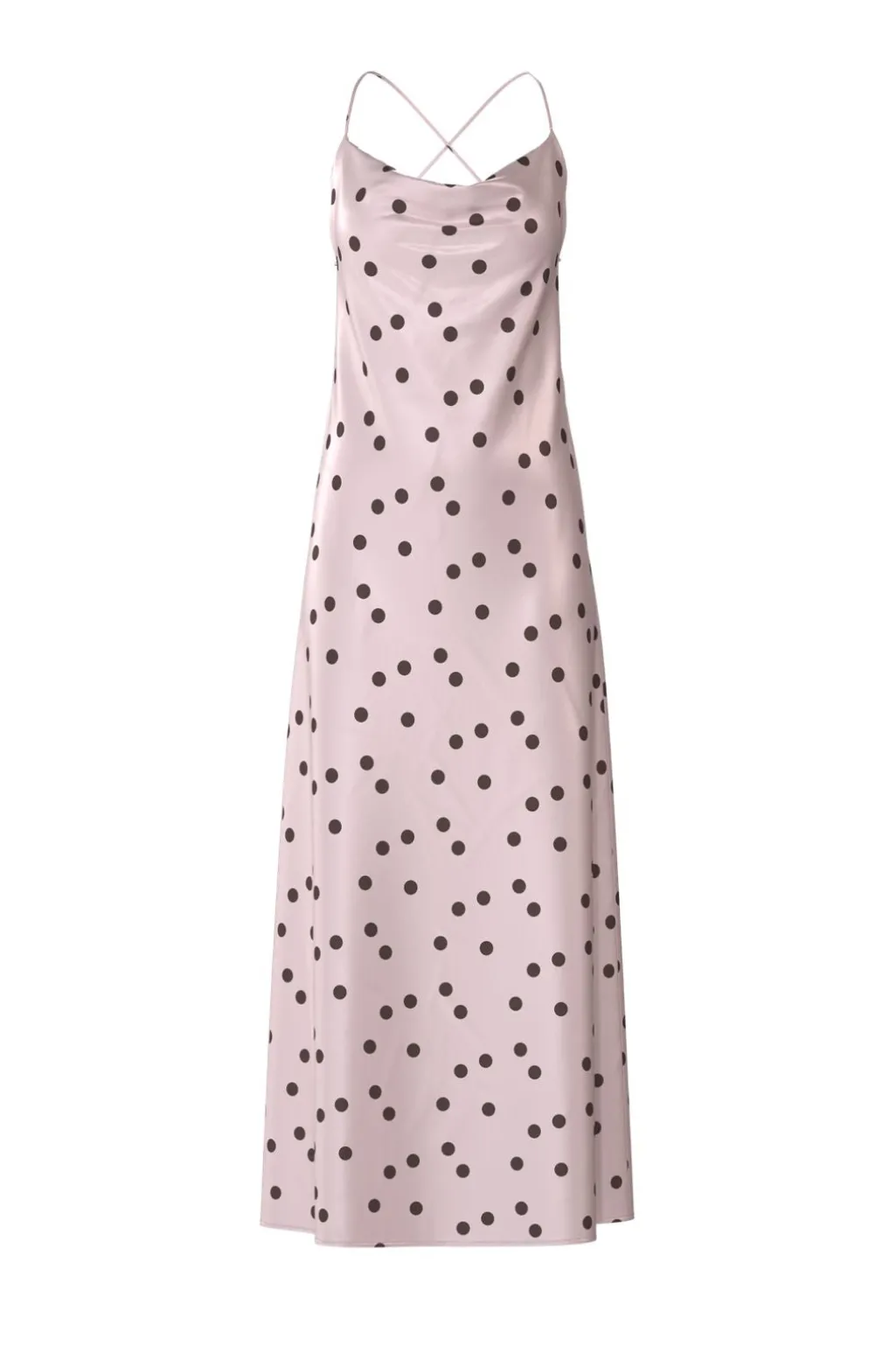Objsally Maxi Slip Dress